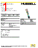 HFCH4096BKS Datasheet HTML 1Page - Hubbell Incorporated. 