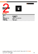 SPG-PTZ95W Datasheet HTML 2Page - Hanwha Vision Co., Ltd. All rights Reserved. 