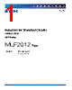 MLF2012DR10MT000 Datasheet HTML 1Page - TDK Electronics 