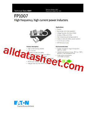 FP1007R2-R17-R Datasheet PDF - Eaton All Rights Reserved.