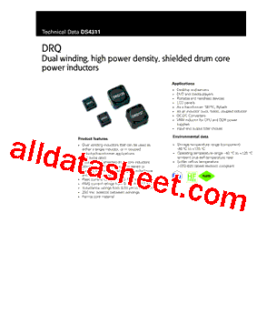 DRQ74-R33-R Datasheet PDF - Eaton All Rights Reserved.