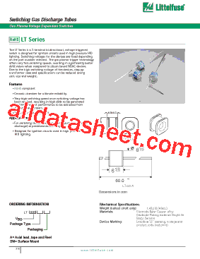 LT230 Datasheet PDF - Littelfuse