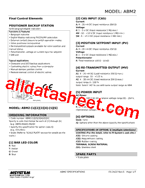 ABM2-R6RA1-R Datasheet PDF - M-System Co.,Ltd.