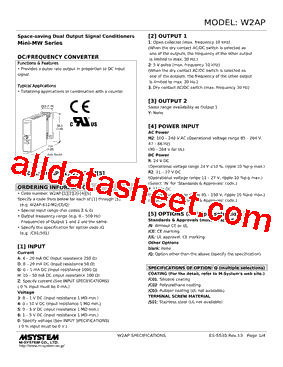W2AP-425-R2/CE Datasheet PDF - M-System Co.,Ltd.