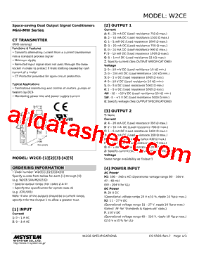 W2CE-5DA-R2/Q Datasheet PDF - M-System Co.,Ltd.