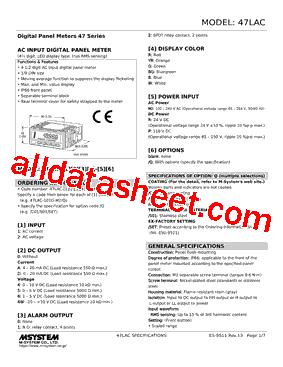 47LAC-2D0YR-R Datasheet PDF - M-System Co.,Ltd.