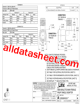 CONSMA010-G Datasheet PDF - Linx Technologies