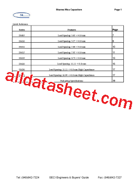 DM05CY151KO3-RHTR02 Datasheet PDF - Sharma Electro Components,Inc