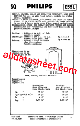 E55L Datasheet PDF - NXP Semiconductors