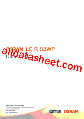 LE-R-S2WP Datasheet PDF - ams-OSRAM AG