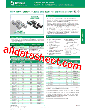 NBK101105-E184655 Datasheet PDF - Littelfuse