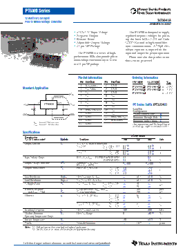 PT6903N Datasheet PDF - Texas Instruments