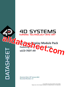 ULCD-70DT-AR Datasheet PDF - List of Unclassifed Manufacturers