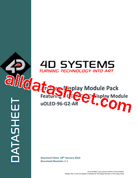 UOLED-96-G2-AR Datasheet PDF - List of Unclassifed Manufacturers