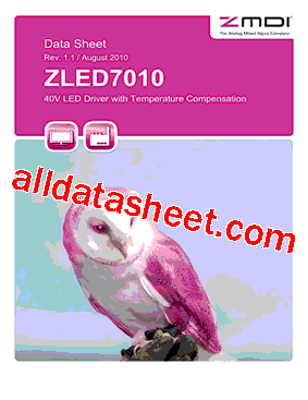 ZLED7010-ZI1R Datasheet PDF - List of Unclassifed Manufacturers