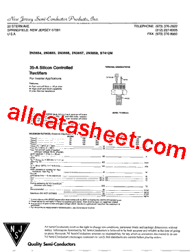 S7412M Datasheet PDF - New Jersey Semi-Conductor Products, Inc.