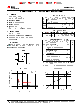 SD18532NQ5B Datasheet PDF - Texas Instruments